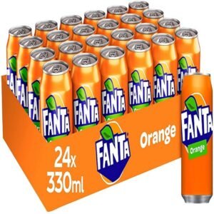 Fanta Orange 330ml Cans